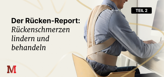 Rückenschmerzen lindern und behandeln. Headerbild