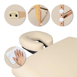 Mobile Massageliege Zen Startup, USP, Farbe: Creme