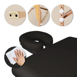 Mobile Massageliege Zen Startup, USP, Farbe: Schwarz