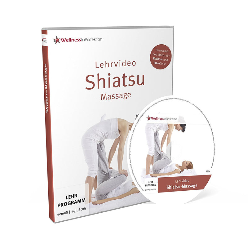 DVD Shiatsu-Massage (Lehrvideo) | Für Anfänger und Profis Massageliegenhaus-Massunda