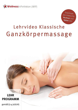 DVD Klassische Ganzkörpermassage (Lehrvideo) | Für Anfänger und Profis Massageliegenhaus-Massunda