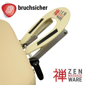 Zen Kopfstütze aus Aluminium ZEN MASSAGE WARE