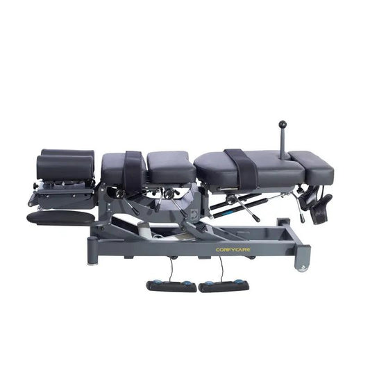 Coinfycare elektrische Chiropraktikerliege, 6 Segmente, seitliche Ansicht