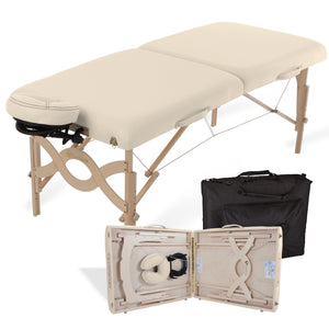 Earthlite Avalon XD, mobile Massageliege, Vanille, Details