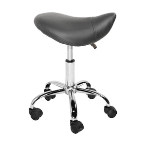 Massageliege elektrisch, Coinfycare Berlin, Zubehör, Sattelhocker, Farbe: Dunkelgrau