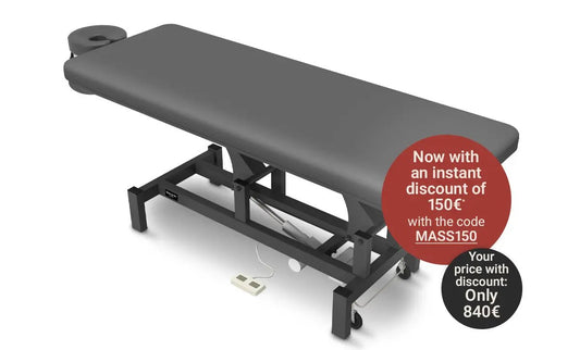 Massageliege Massunda® BASIC elektrisch | 2-Segmente Massunda