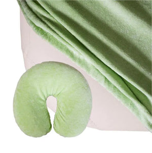 Massageliegenbezug- Set, Frottee, Farbe: Mintgrün