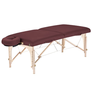 Mobile Massageliege Earthlite Harmony DX, Farbe: Burgund
