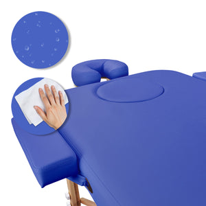 Mobile Massageliege Zen Basic 3 Flat, Pflege, Farbe: Königsblau