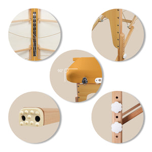 Mobile Massageliege Zen Basic 3 Flat, USP, Farbe: Safrangelb