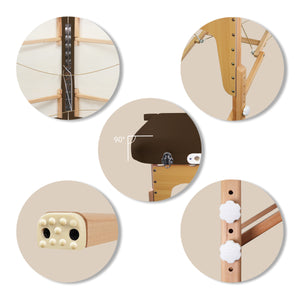 Mobile Massageliege Zen Basic 3 Flat, USP, Farbe: Schokolade