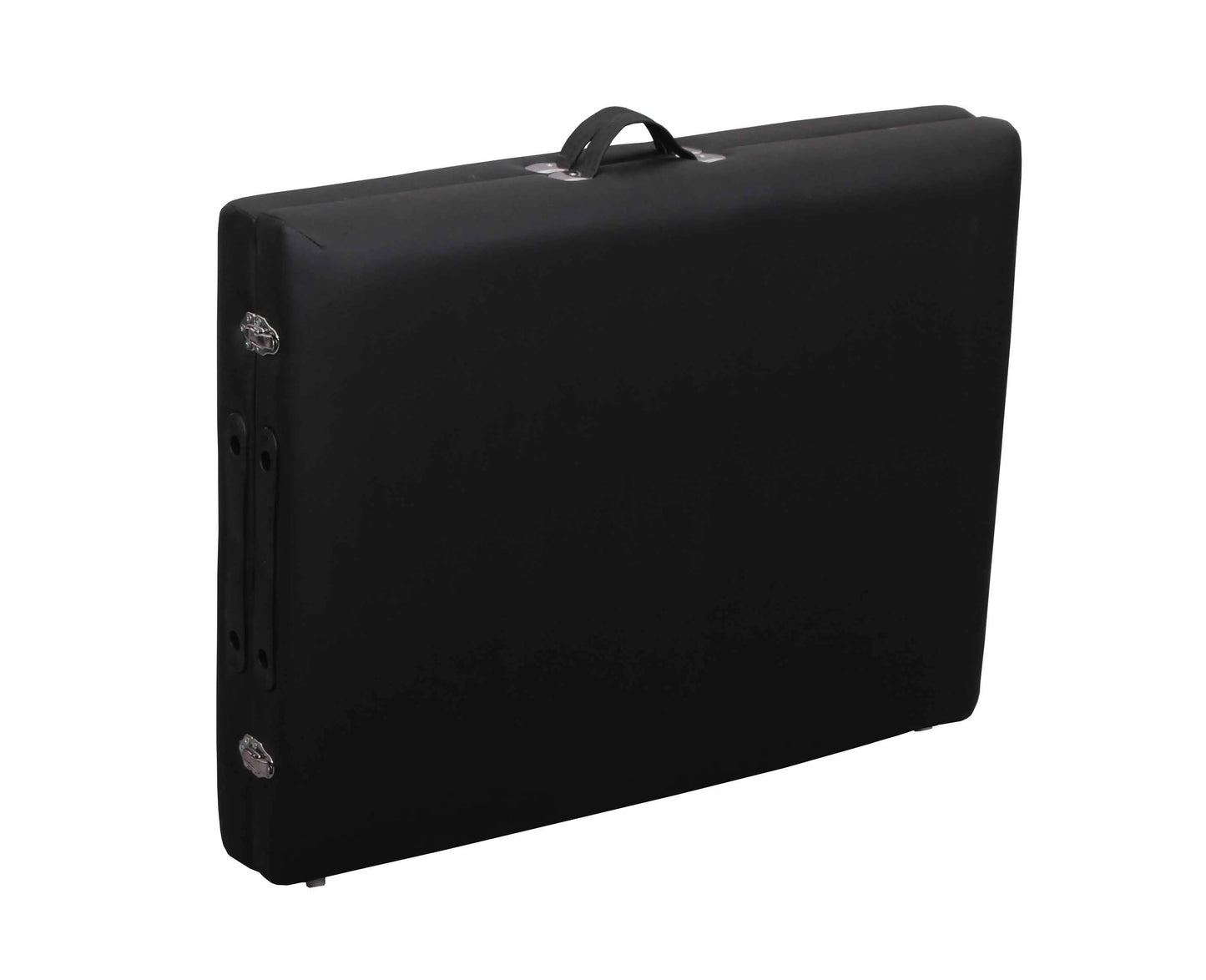 Mobile Massageliege Zen Basic Niveau, Kofferansicht, Farbe: Schwarz