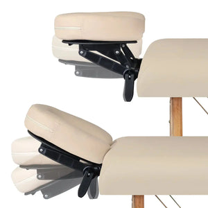 Mobile Massageliege Zen Startup, Kopfstütze, Farbe: Creme