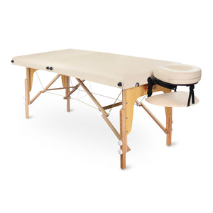 Mobile Massageliege Zen Startup, Vollansicht, Farbe: Creme
