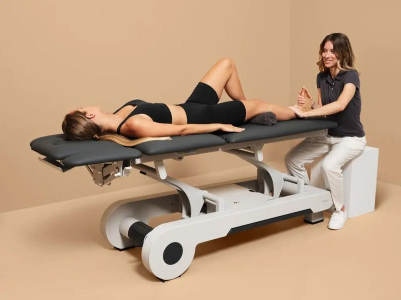 Naggura NRun 3, Therapieliege, 3 Segmente, Anwendung