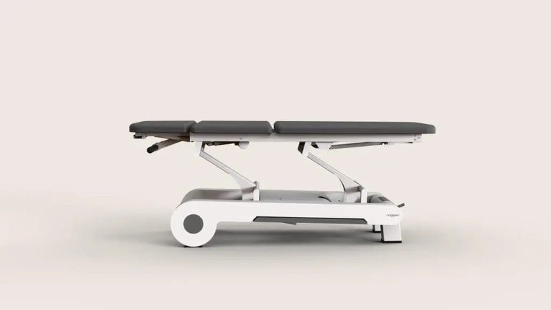 Naggura NRun 3, Therapieliege, 3 Segmente, Seitenansicht, Farbe graphit