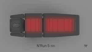 Naggura NRUN 5 Evo, elektrische Therapieliege, Heizung