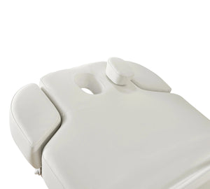 Spa-Wellnessliege Athena, Farbe weiß, Kopfteil