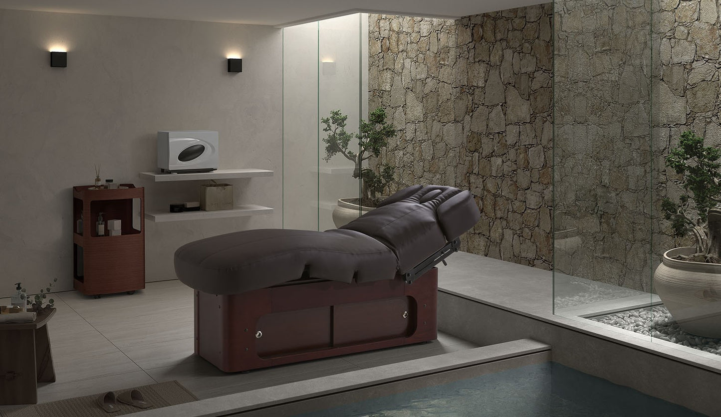 Sonia elektrische Spa und Wellnessliege Eris, braun, Ambiente