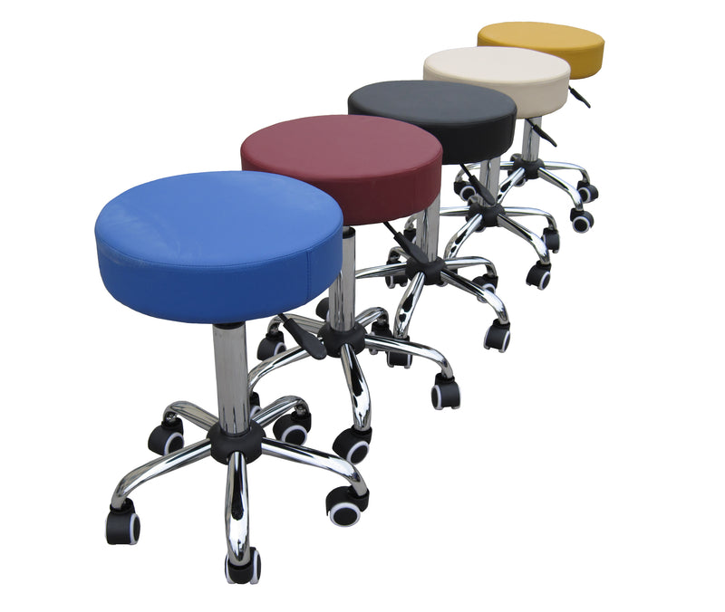 Zen Rollhocker aus Chrom ZEN MASSAGE WARE