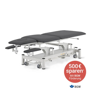 Therapieliege elektrisch, Coinfycare Barcelona, BGW Förderung, Farbe: Dunkelgrau