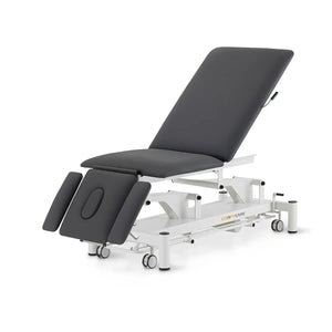 Therapieliege elektrisch, Coinfycare Barcelona, Sitzposition, Farbe: Dunkelgrau