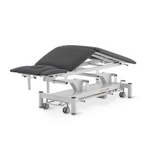 Therapieliege elektrisch, Coinfycare Split, Dachstellung, Farbe: Dunkelgrau