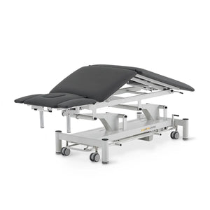 Therapieliege elektrisch, Coinfycare Split, Dachstellung, Farbe: Dunkelgrau