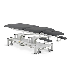 Therapieliege elektrisch, Coinfycare Split, Vollansicht, Farbe: Dunkelgrau
