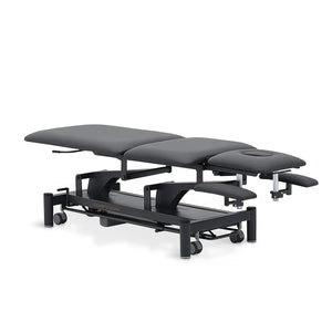 Therapieliege elektrisch, Coinfycare Split, Vollansicht, Farbe: Schwarz