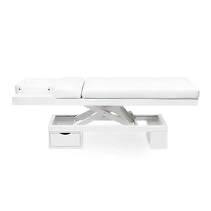 Wellness und Spaliege Hera, Seitenansicht, Farbe: Weiss