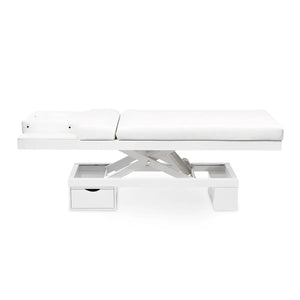 Wellness und Spaliege Hera, Seitenansicht, Farbe: Weiss