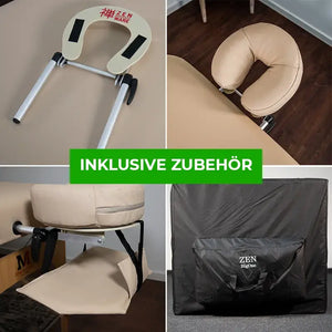 Zen Massage Ware BigOne, Mobile Massageliege, Zubehoer