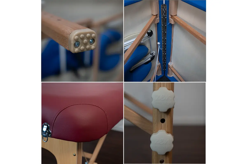 Zen Massage Ware Round Corner, mobile Massageliege, Funktionen