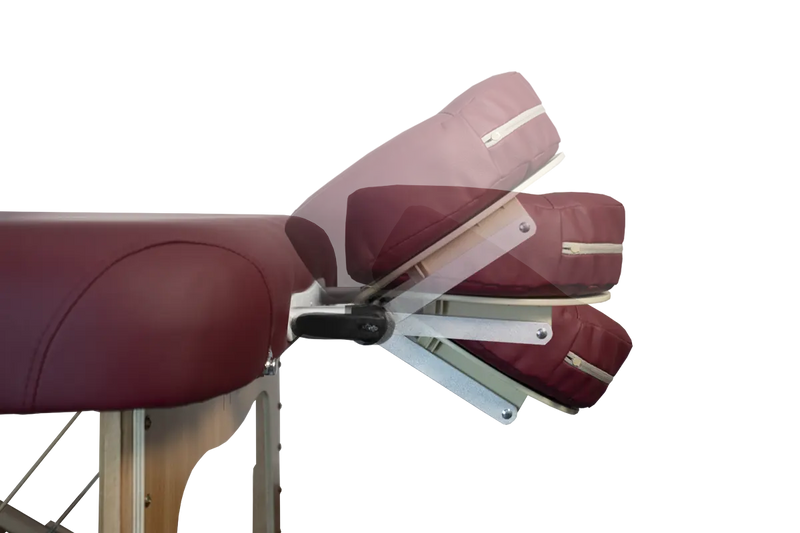 Zen Massage Ware Round Corner, mobile Massageliege, Kopfstuetze Details