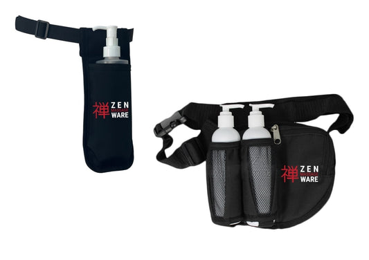 Porte-bouteille d'huile ZEN | y compris flacon pompe doseuse