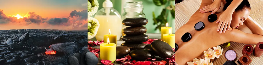 Hot Stones Anwendung
