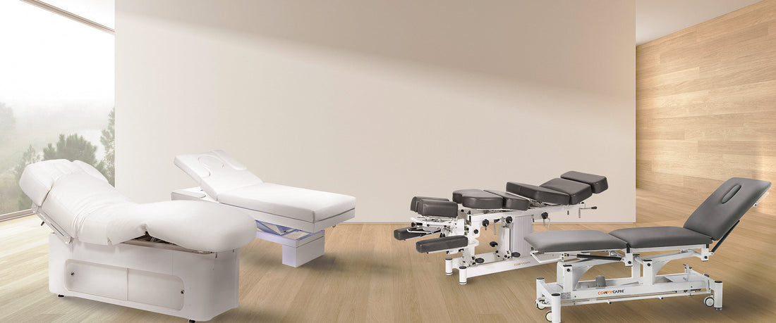 verschiedene Therapieliegen