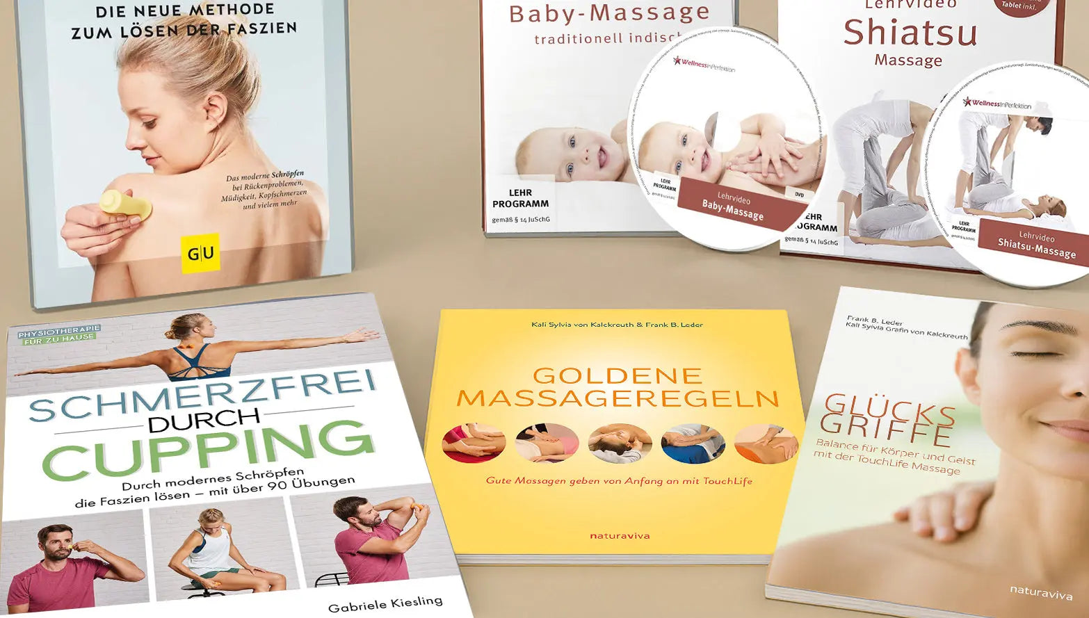 Fachbücher und DVDs für Physiotherapeuten und Masseure