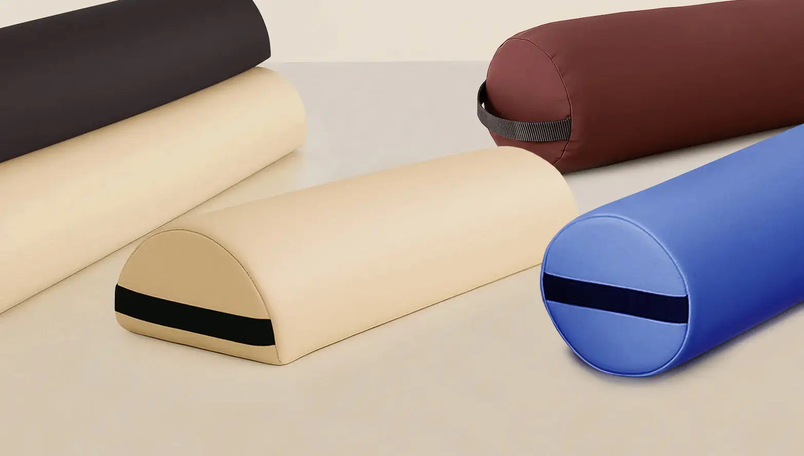 Lagerungskissen, Knierollen, Vollrollen für Knie, Hals und Knöchel