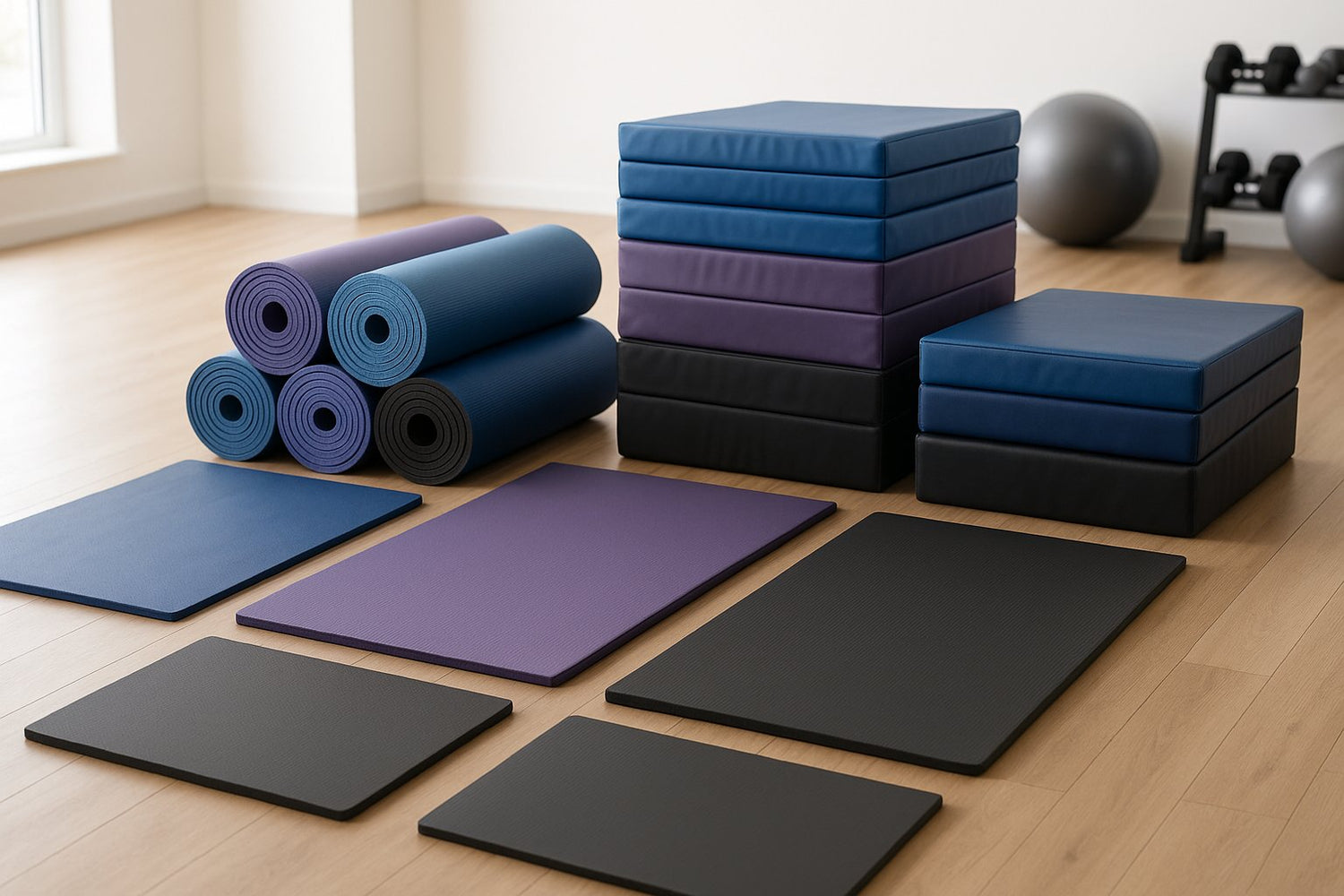 Gymnastikmatten & Fitnessmatten