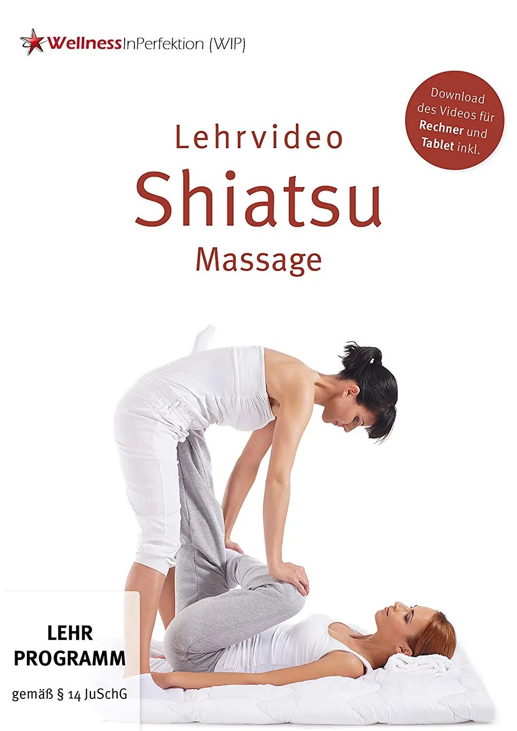 DVD Shiatsu-Massage (Lehrvideo) | Für Anfänger und Profis Massageliegenhaus-Massunda
