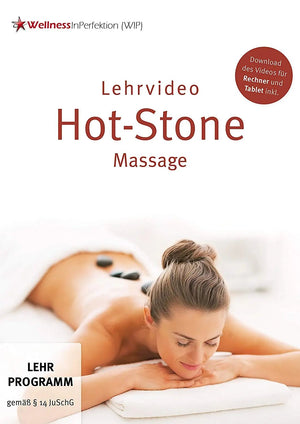 DVD Hot-Stone-Massage (Lehrvideo) | Für Anfänger und Profis Massageliegenhaus-Massunda