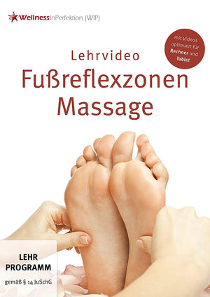 DVD-Bluray Fußreflexzonen-Massage (Lehrvideo) | Für Anfänger und Profis Massageliegenhaus-Massunda