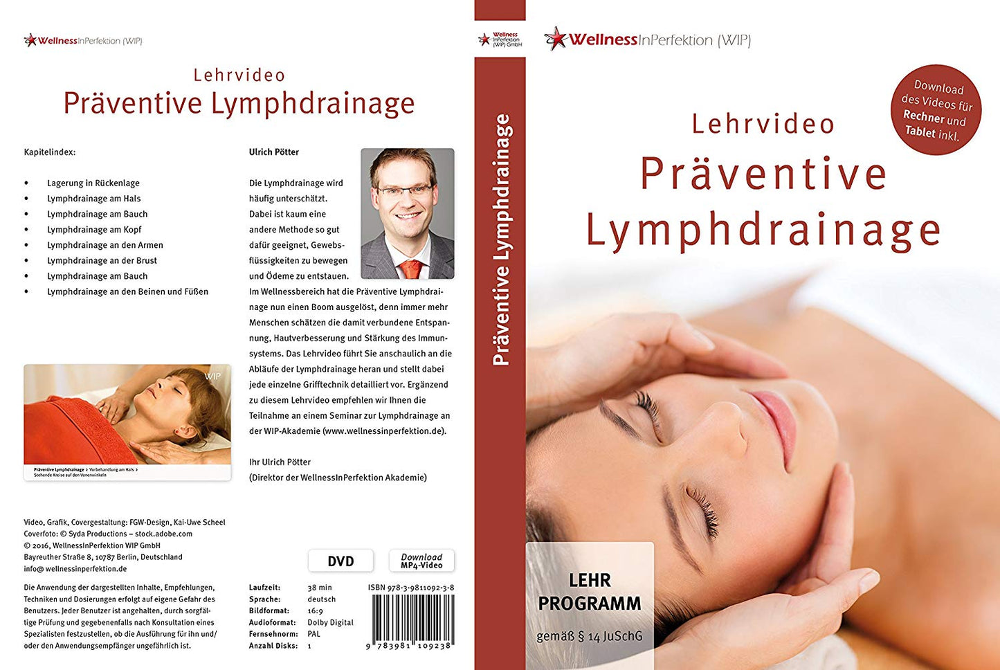 DVD Drainage lymphatique préventif (vidéo pédagogique) | Pour débutants et professionnels