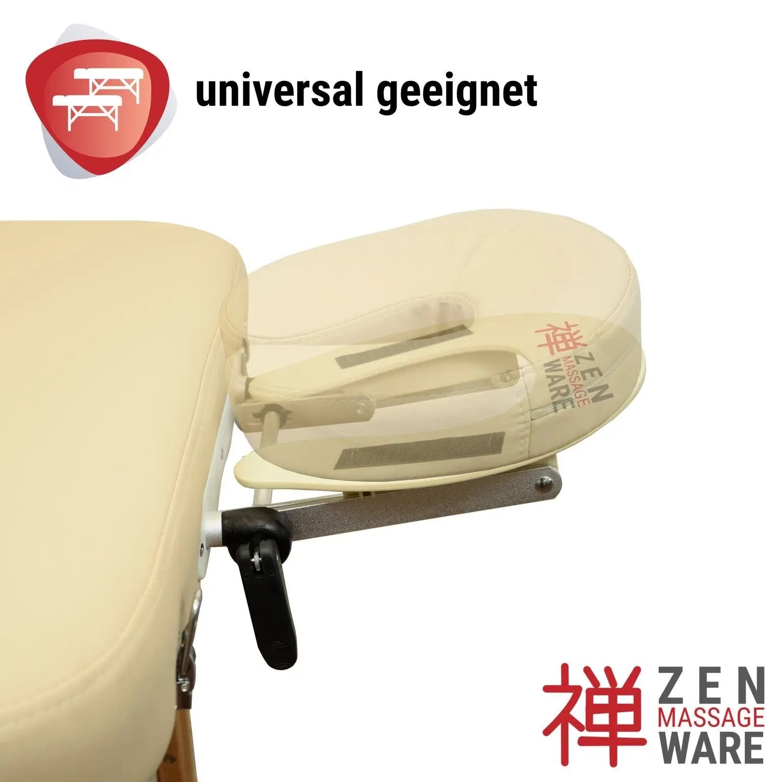 GEN'C BÉAUTY Portable Gesichtswiege – Verstellbare Kopfstütze Mit Kissen Für Massage & Beauty-Behandlungen | Für Profis & Zuhause