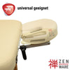 Zen headrest made of aluminum