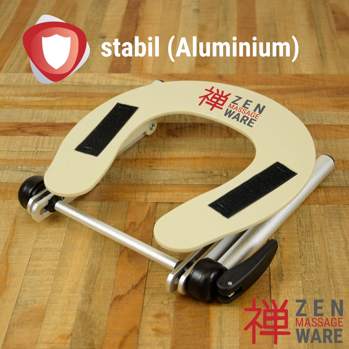 Zen headrest made of aluminum