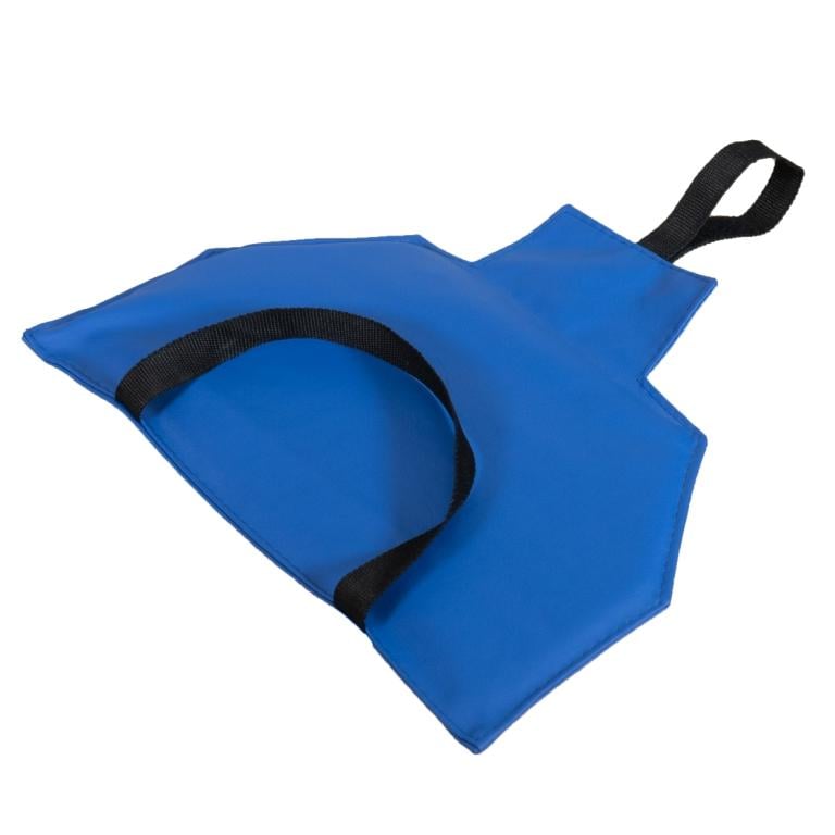 Massage table arm loop on the headrest