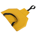 Massage table arm loop on the headrest